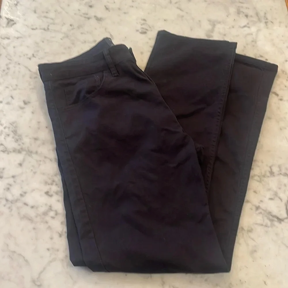 Jean Cut Pants, Straight Fit black size 33